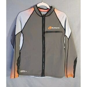 SUPreme Jacket Womens Small Grey Paddling Catch Full Zip Kayak Neoprene Wetsuit